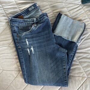 Kut From the Cloth Distressed Blue Jeans